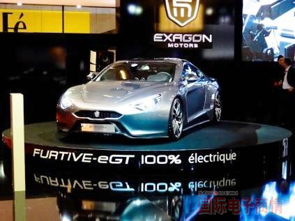 2012年度巴黎車展:法國車廠Exagon Motors的電動(dòng)車款Furtive-eGT