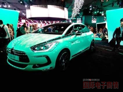 2012年度巴黎車展:雪鐵龍的DS5 HYbrid4混合動(dòng)力車款