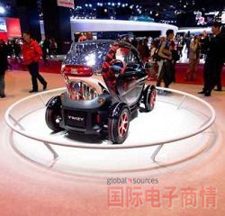 2012年度巴黎車展:Renault 全電動(dòng)小型車Twizy