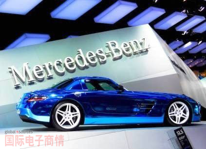 2012年度巴黎車展:Mercedes-Benz的SLS AMG Electric Drive電動(dòng)跑車