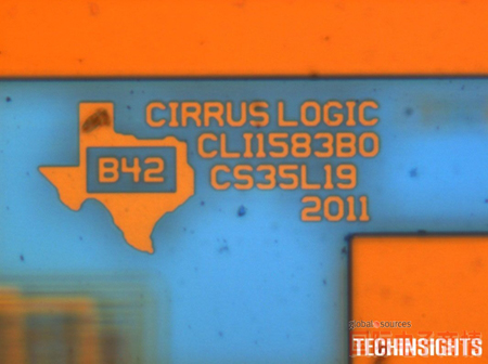 Cirrus Logic的CLI1583B0芯片標(biāo)志