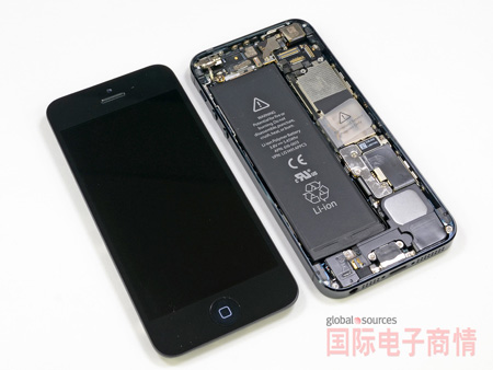 《國際電子商情》拆解iPhone5內(nèi)無新面孔供應(yīng)商，三星入冷宮